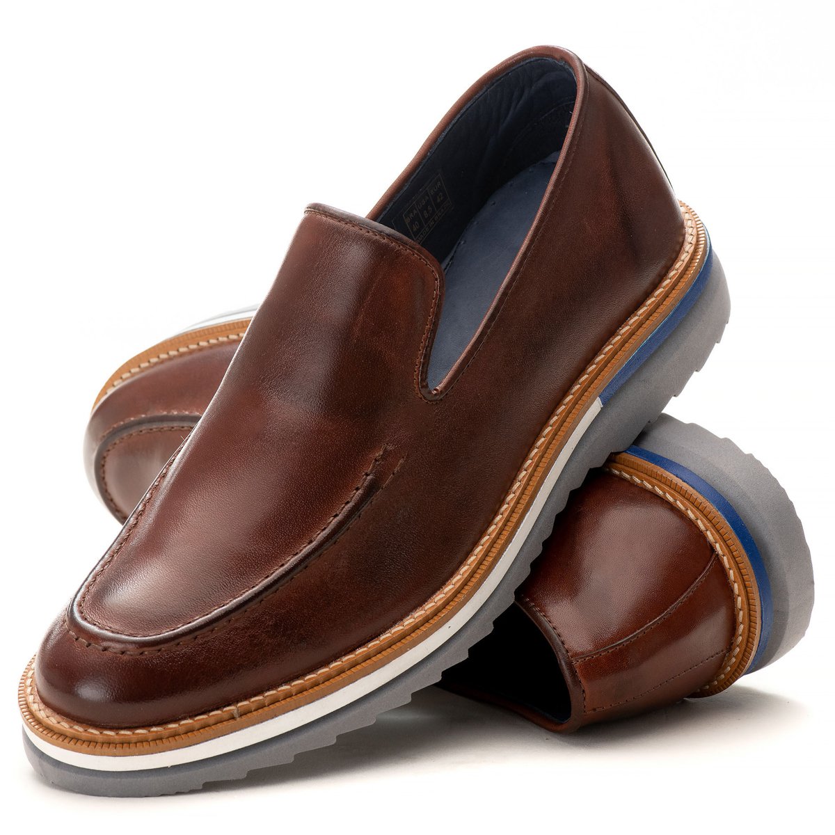 Sapato Loafer Maldivas Confort Mouro 2400