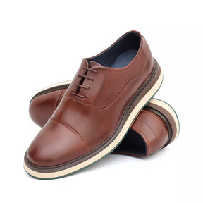 Sapato Derby Casual Verona Mouro 21001