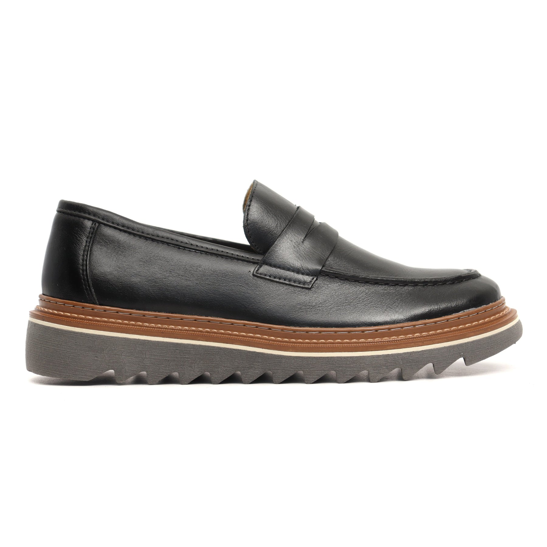 Loafer Tratorado Dubay Preto 7501