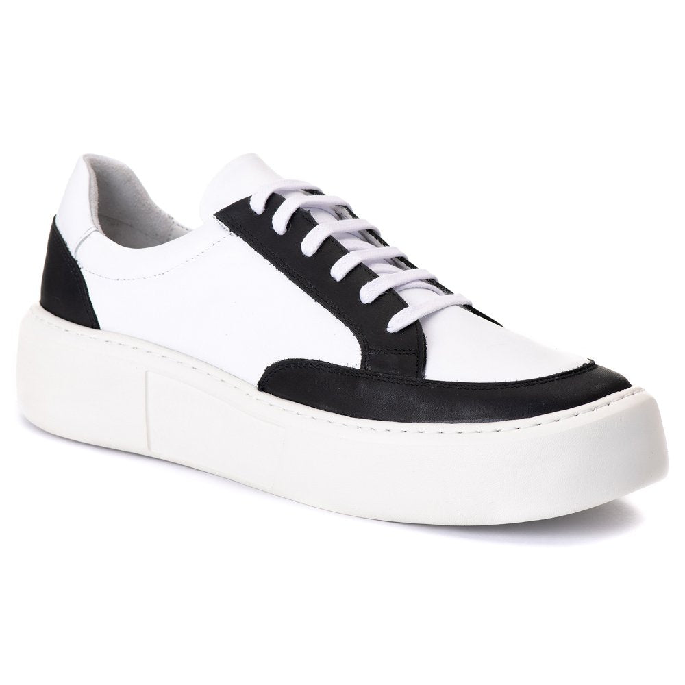 Tenis Casual Everest Branco/Preto 2821