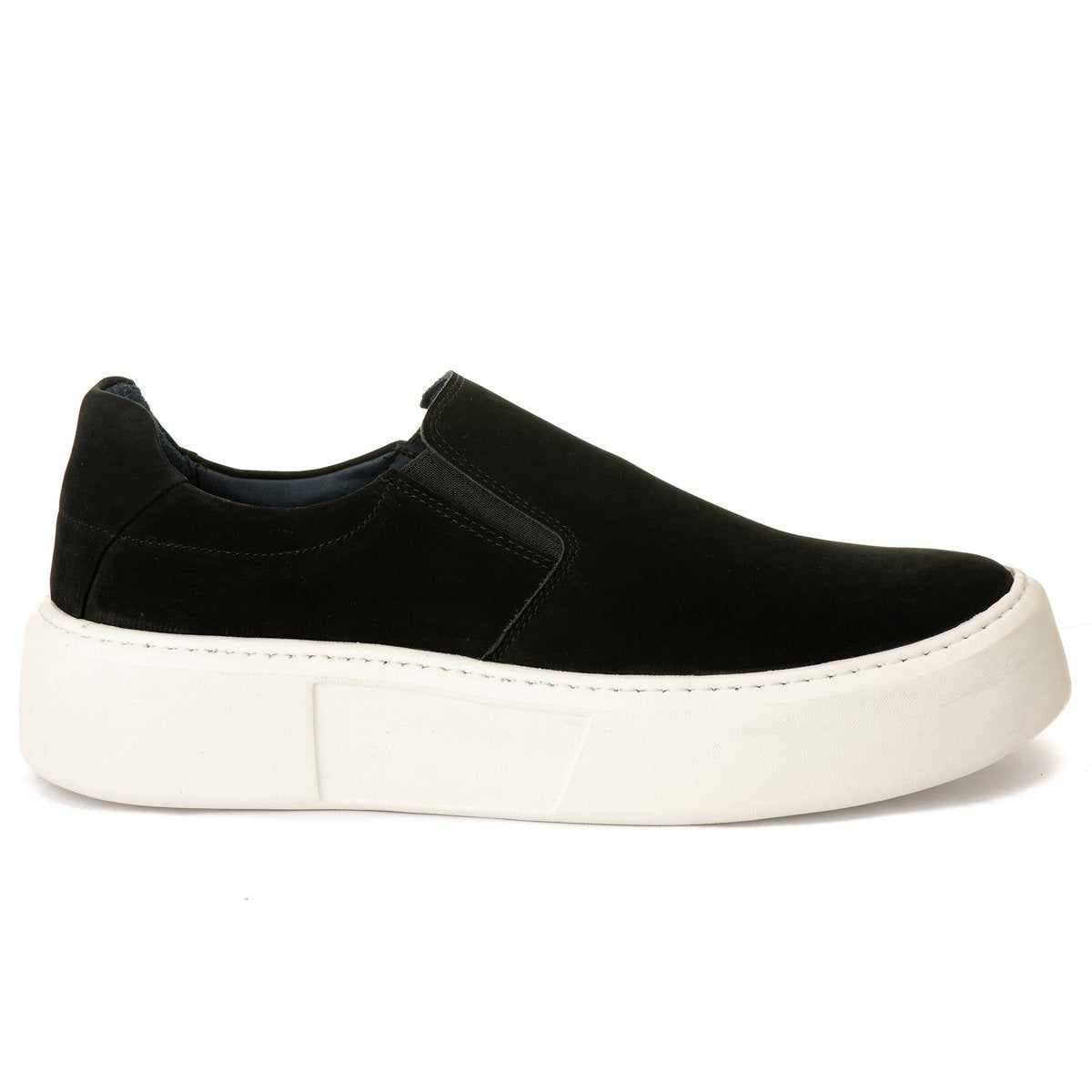 Slip On Everest Nobuck Preto 2812