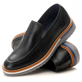 Sapato Loafer Maldivas Confort Preto 2400