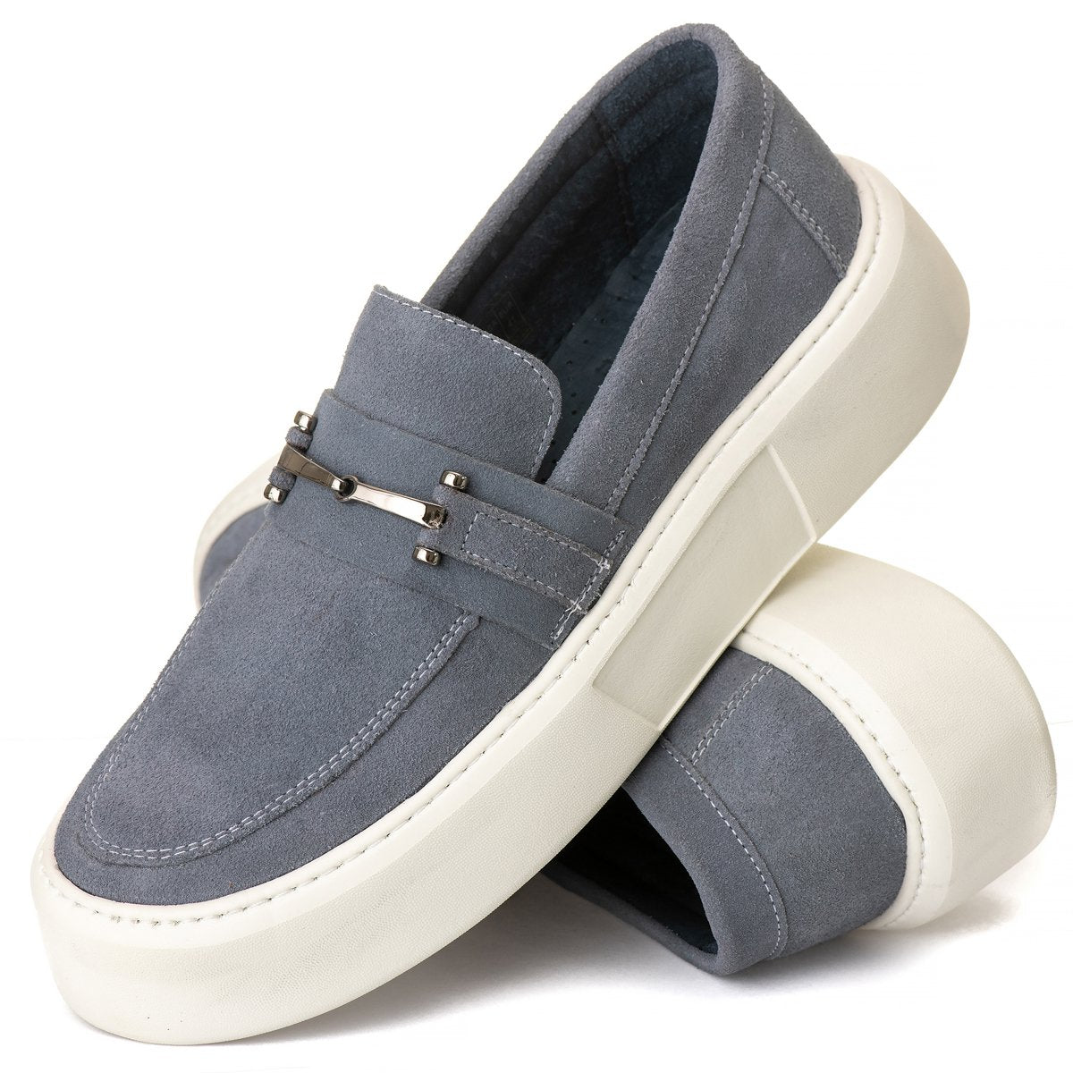 Slip On Everest Camurça Azul Bebe 2813