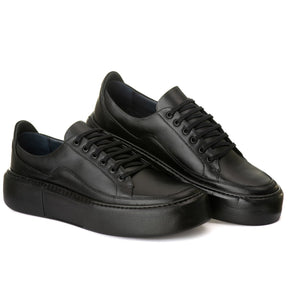 Tenis Casual Everest Comfort Allblack 2811