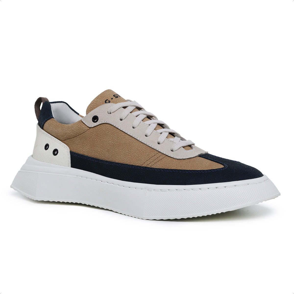 Tenis Hollywood Selaria Marinho Ocre Y322