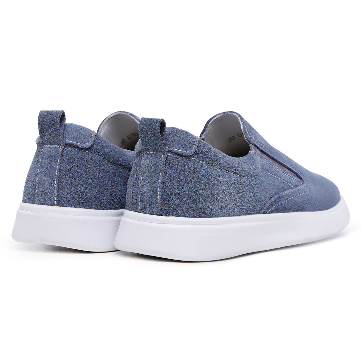 Slip On Casual Zurique Camurça Azul 30016