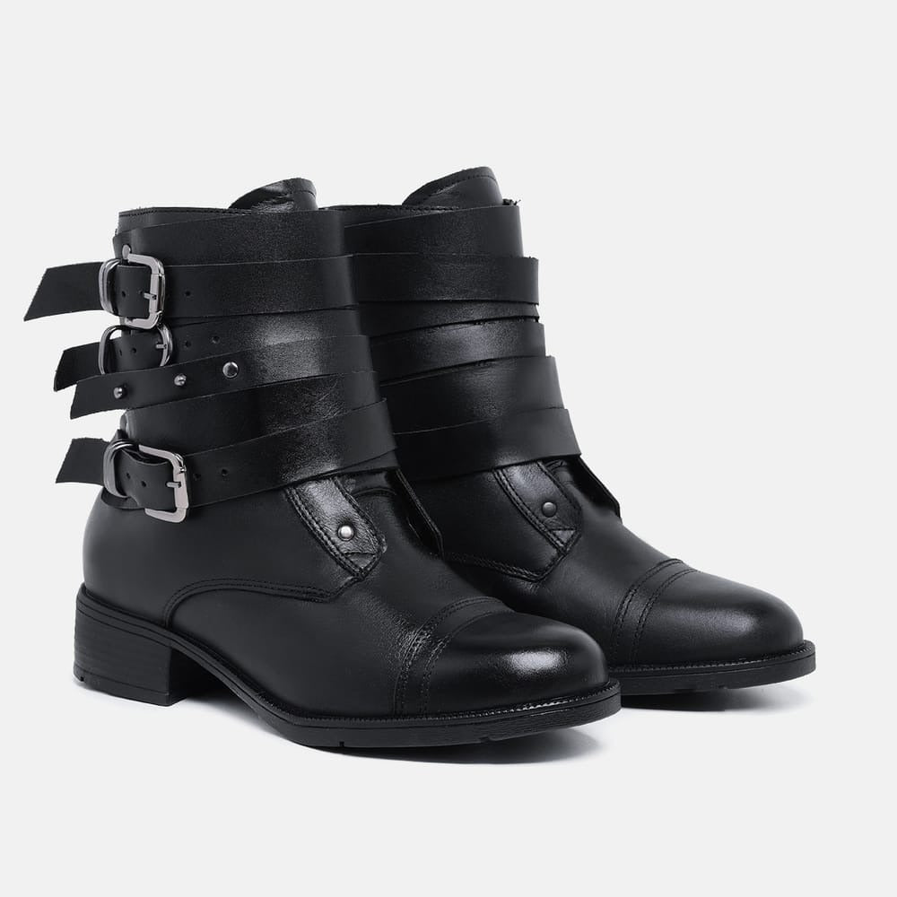 BOTA FEMININA ELISA PRETA GS188