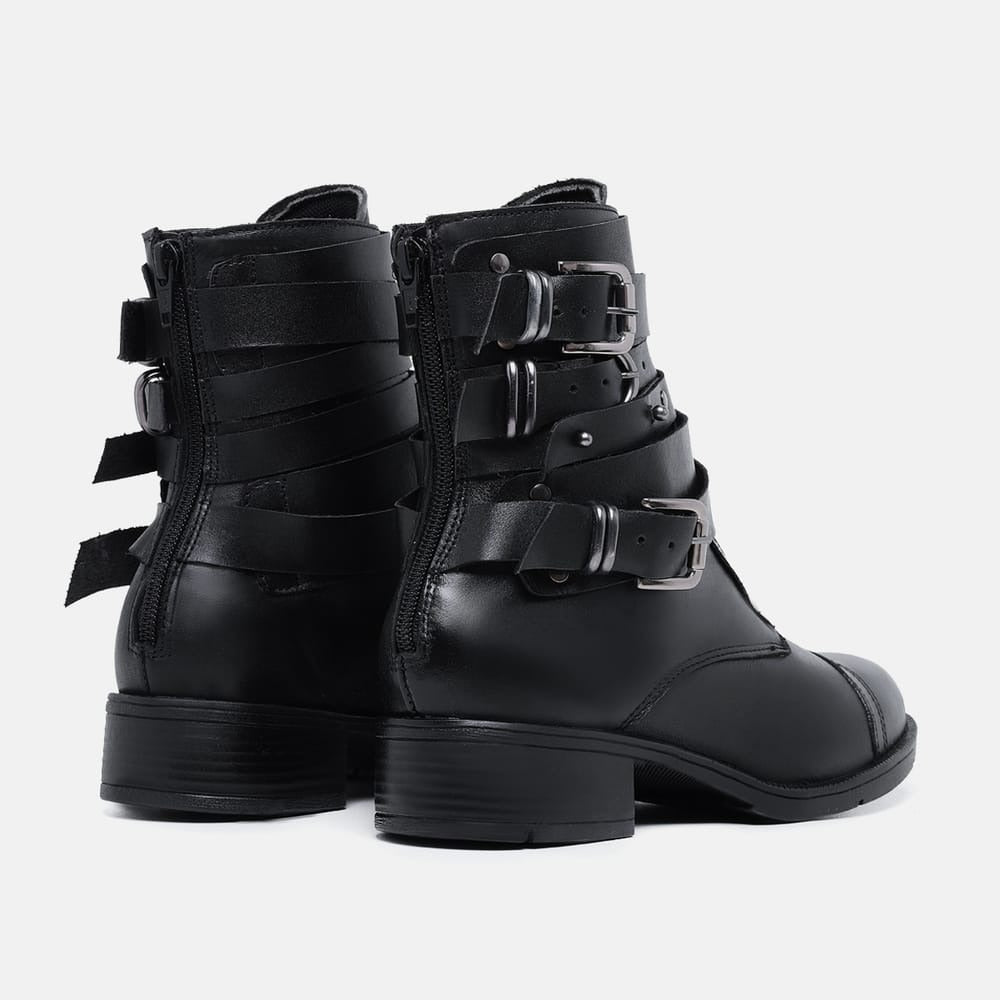 BOTA FEMININA ELISA PRETA GS188