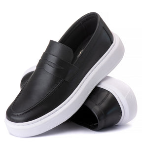 Loafer Casual Tourino Preto T-2301