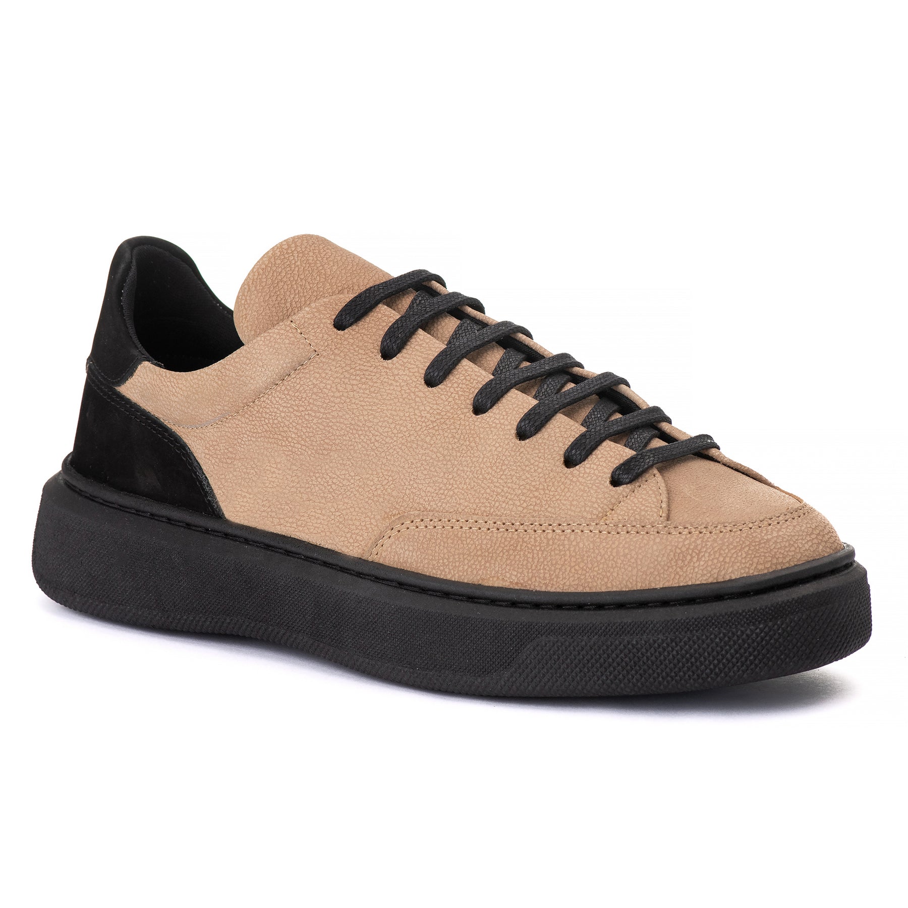 Tenis Tourino Selaria Tabaco Camurça Preto T-30002