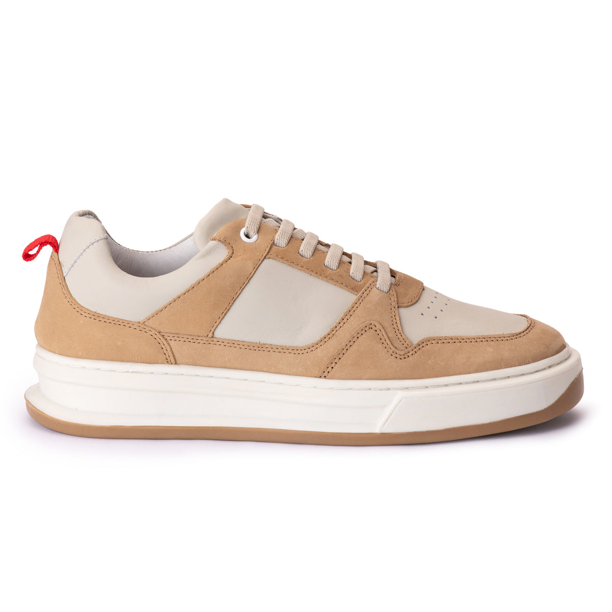 Tenis Colorado Confort Off White Nobuck Areia 30009