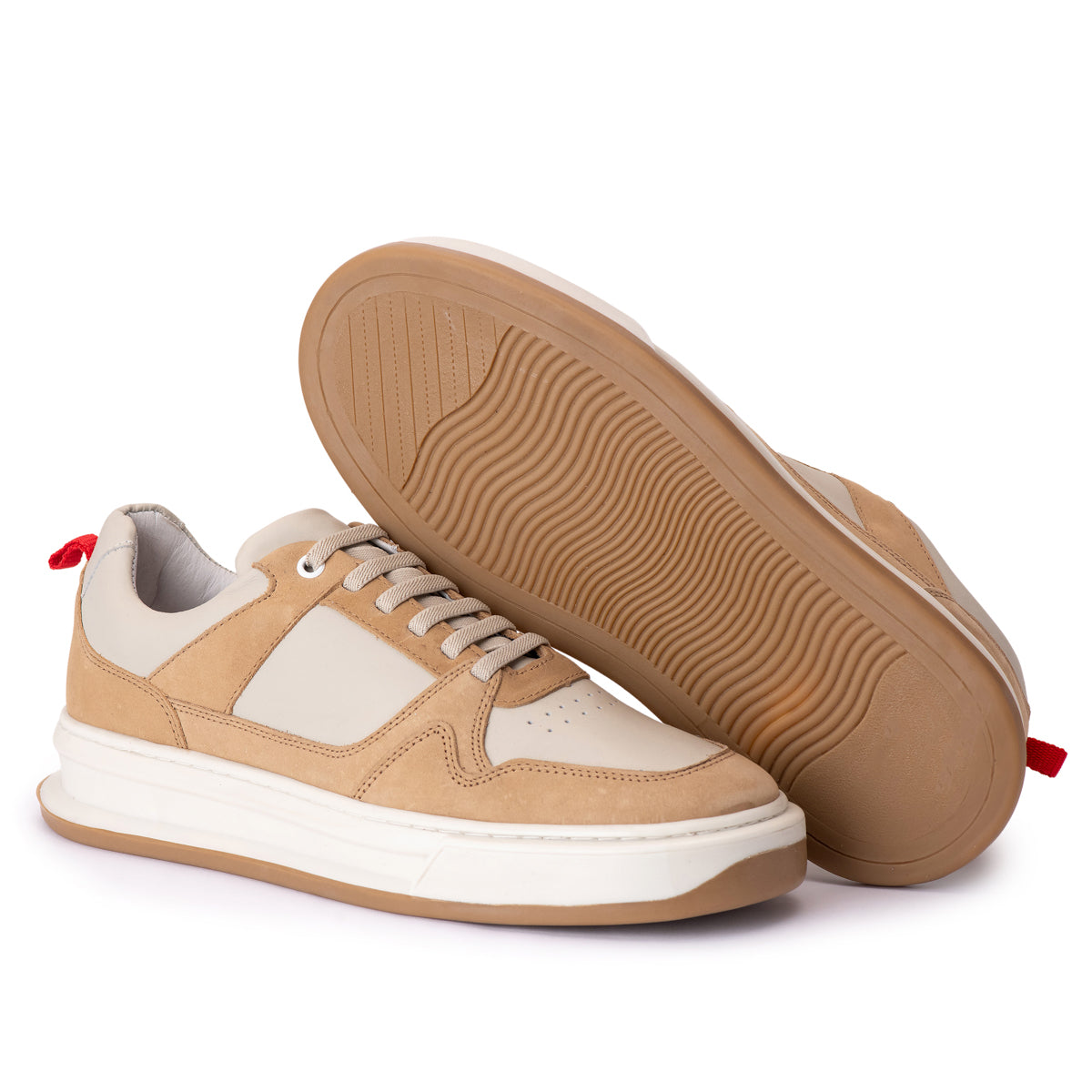 Tenis Colorado Confort Off White Nobuck Areia 30009