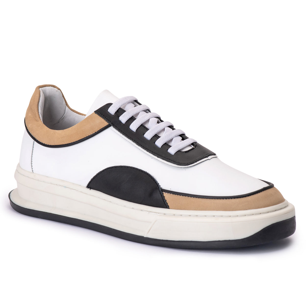 Tenis Colorado Confort Branco Nobuck Areia 30017