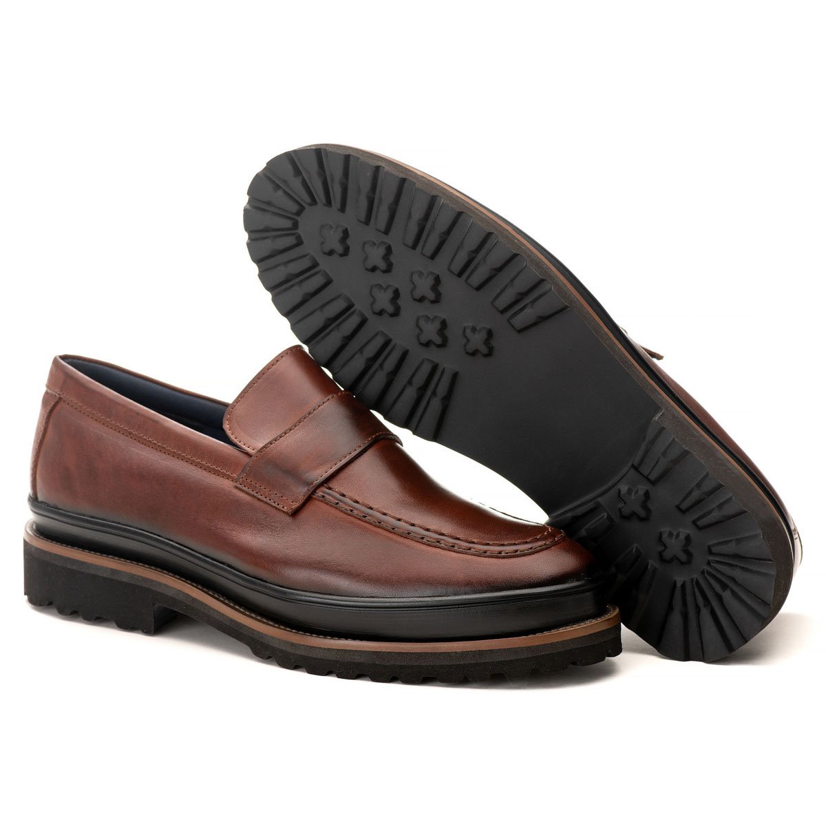 Sapato Loafer Katar Confort Mouro 2202