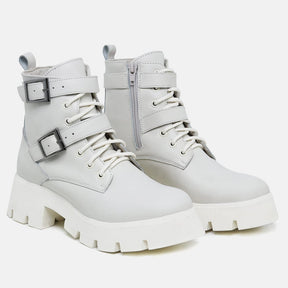 BOTA COTURNO FEMININO VEGA OFF-WHITE