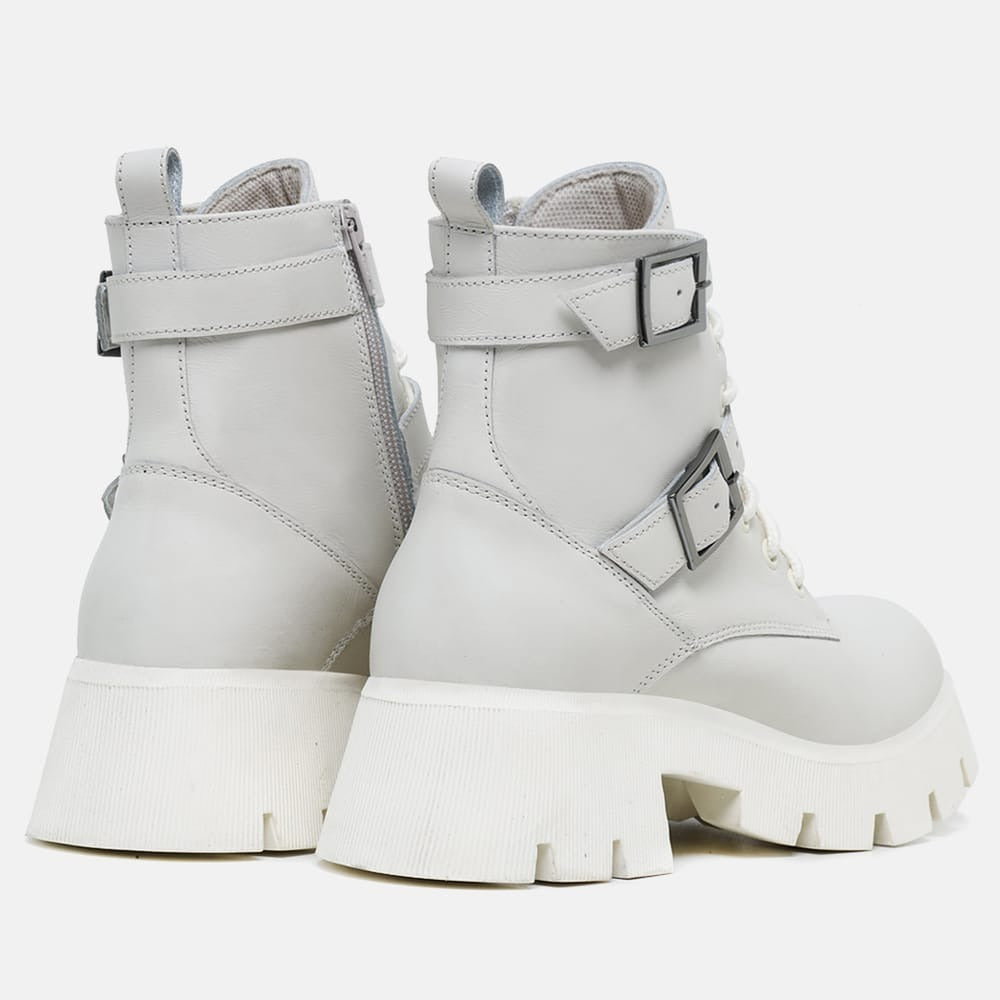 BOTA COTURNO FEMININO VEGA OFF-WHITE