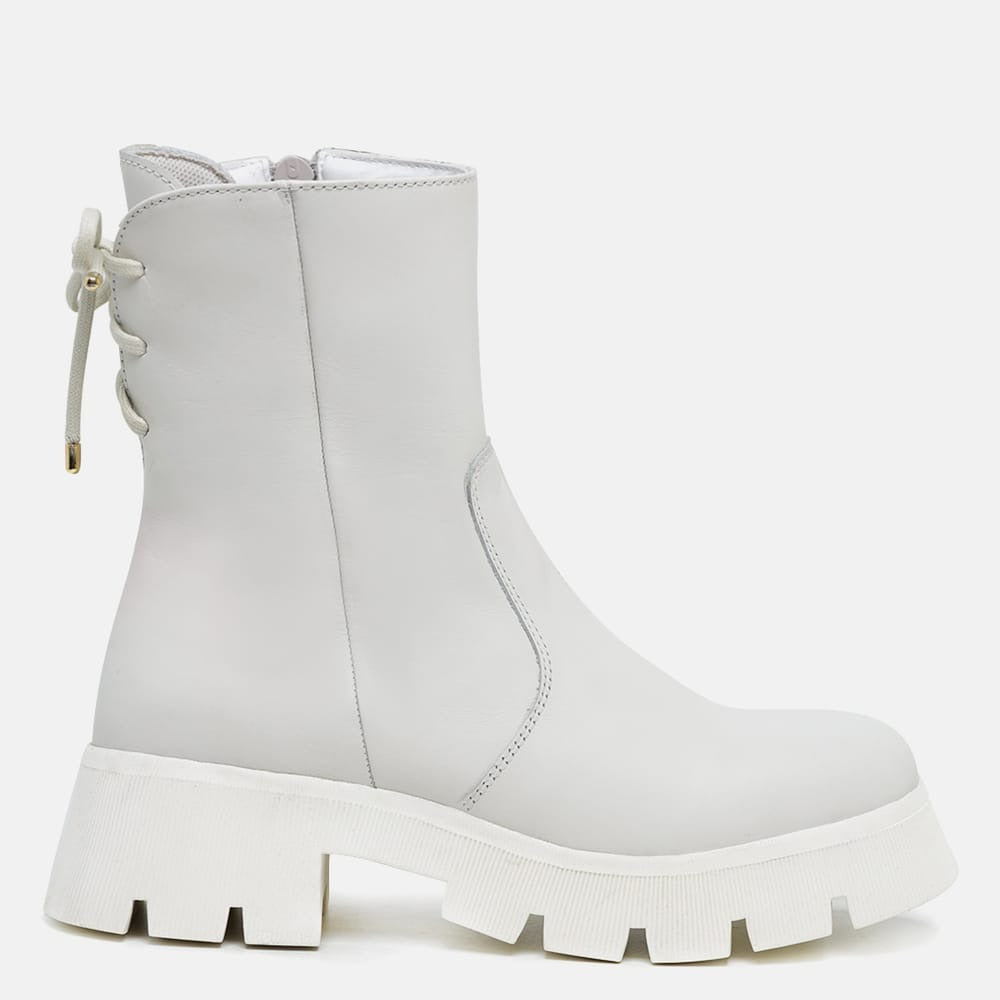 BOTA COTURNO FEMININO VEGA CANO ALTO OFF-WHITE