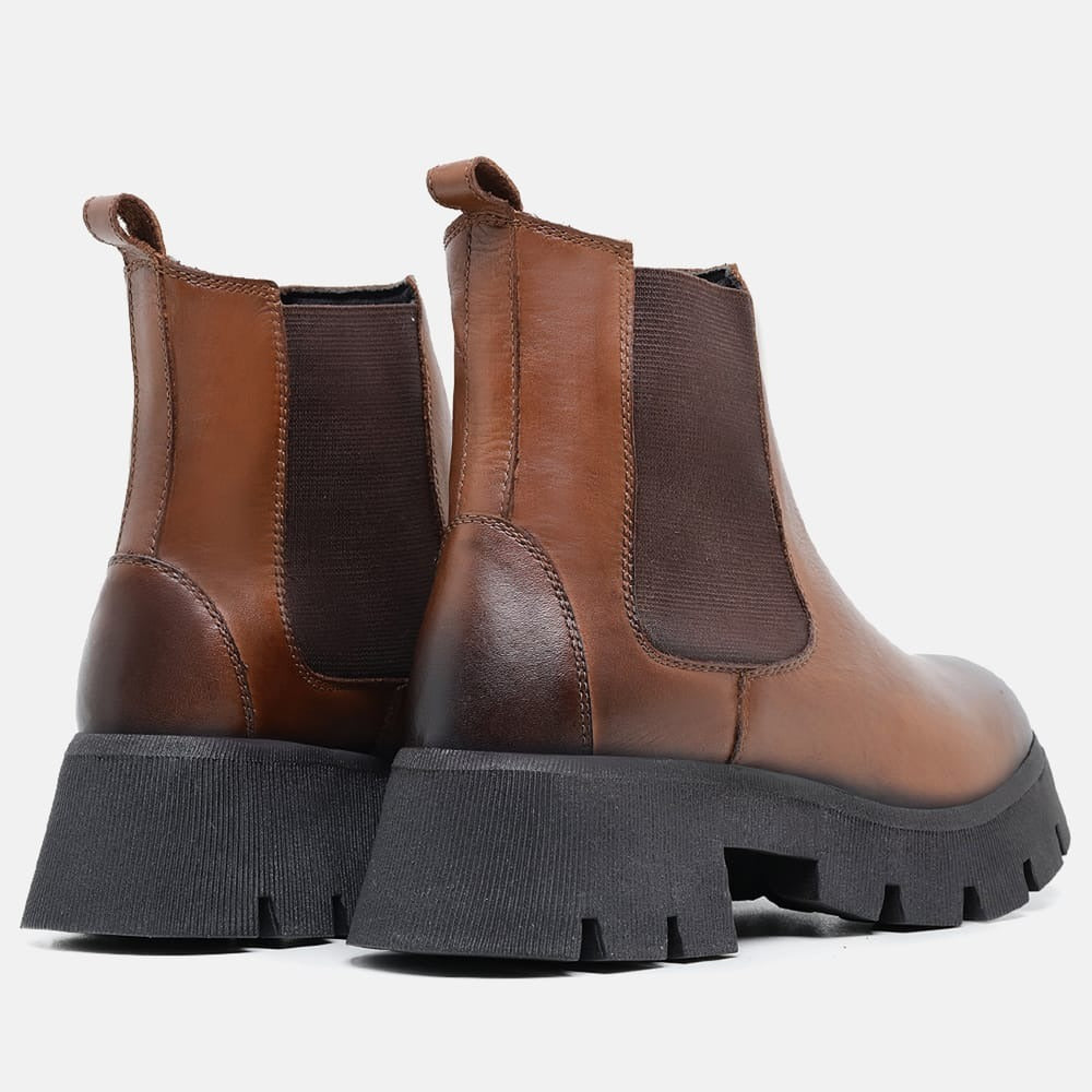 BOTA COTURNO FEMININO VEGA CAFÉ