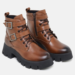 BOTA COTURNO FEMININO VEGA CAFÉ