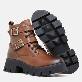 BOTA COTURNO FEMININO VEGA CAFÉ