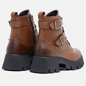 BOTA COTURNO FEMININO VEGA CAFÉ