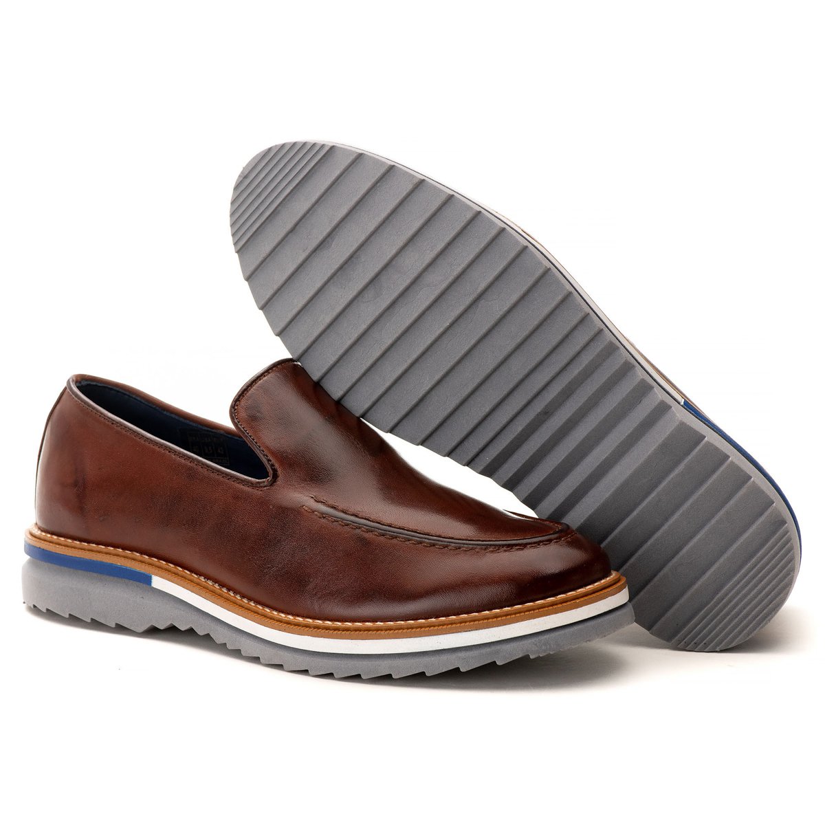 Sapato Loafer Maldivas Confort Mouro 2400