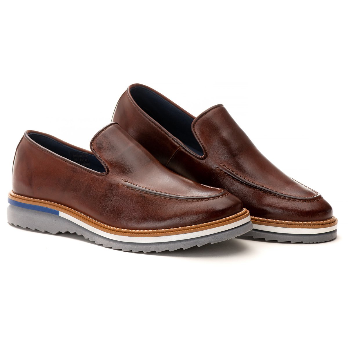 Sapato Loafer Maldivas Confort Mouro 2400