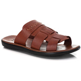 Chinelo Masculino Couro Casual Castor R17